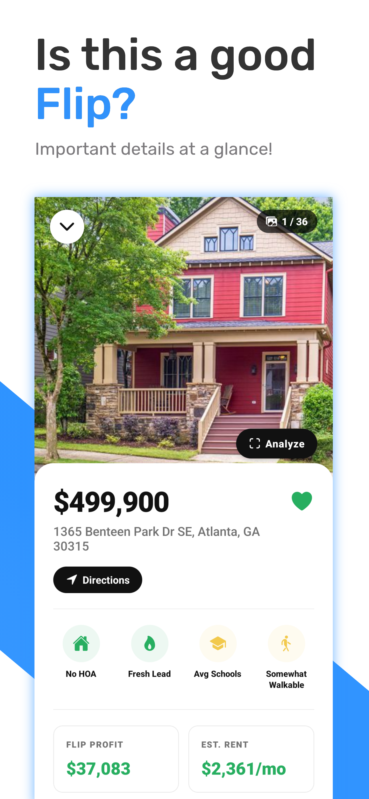 Analyze deals